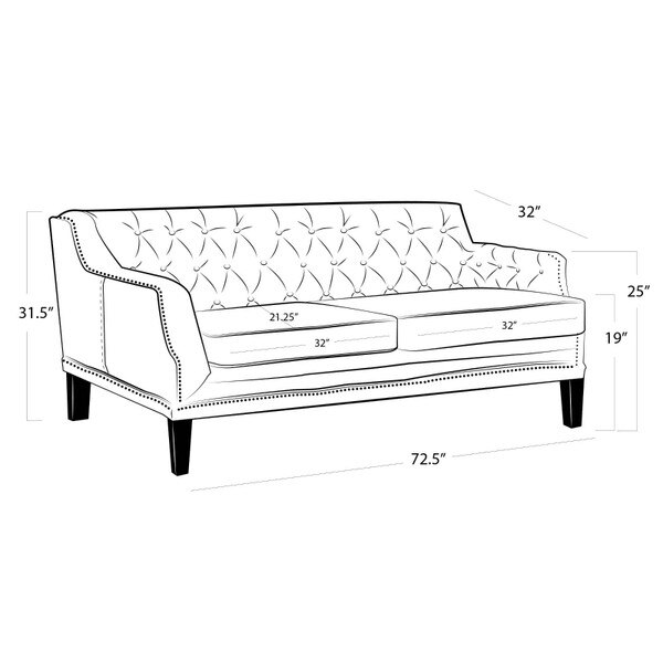 Leather Equestrian Sofa